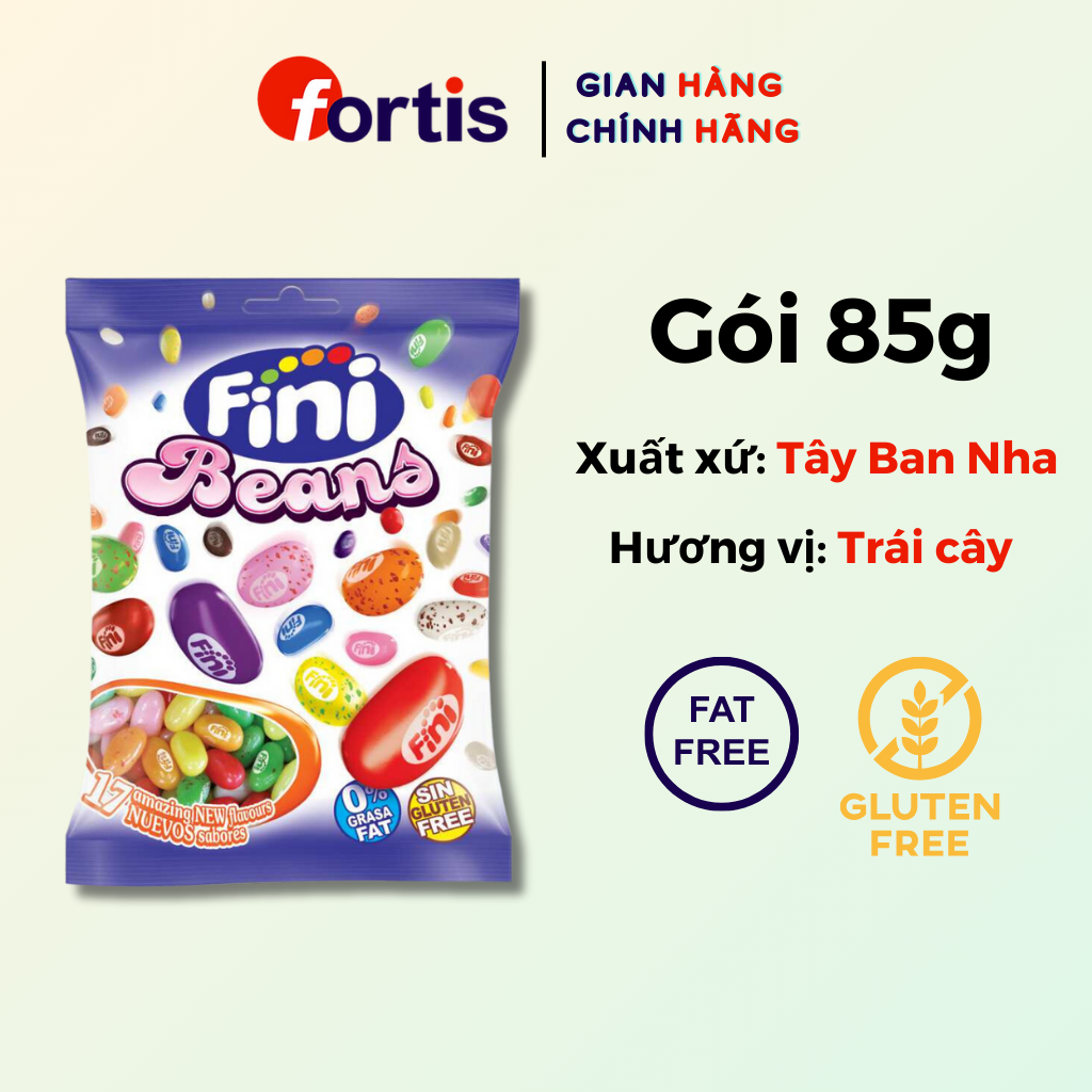 Kẹo trái cây FINI Beans 85g