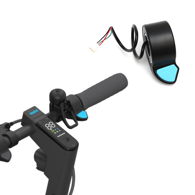 Điện ga điện cho Ninebot Max G30D Máy gia tốc xe điện kích hoạt kích hoạt Tốc độ quay số Ngón tay màu xanh lam Color: G30D Brake