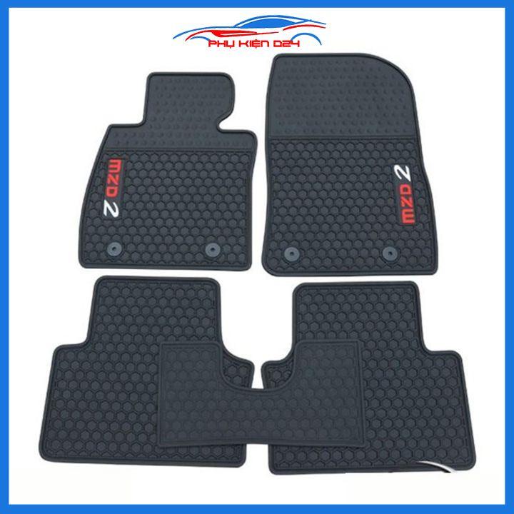 Lót sàn ô tô cao su Mazda 2 2015-2016-2017-2018-2019-2020-2021-2022 không mùi chống trơn trượt