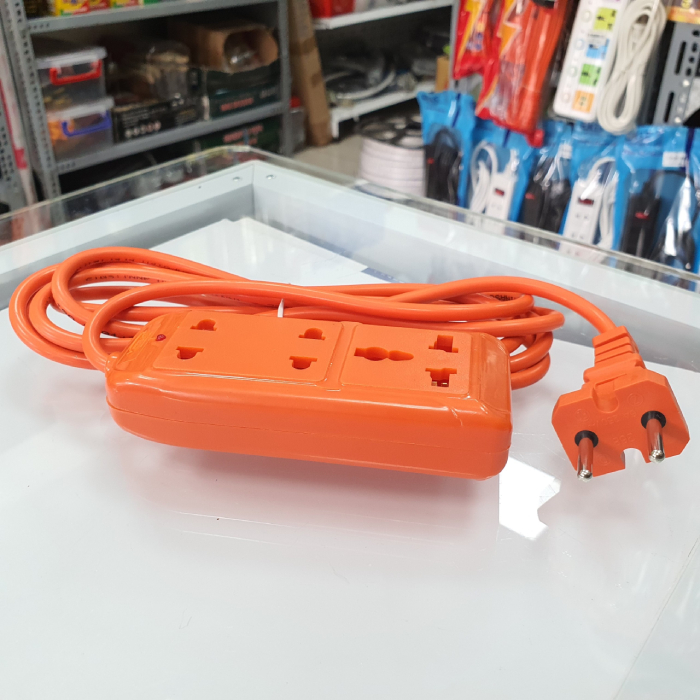 Ổ cắm điện 3 lỗ 1400W mini Vina Sun