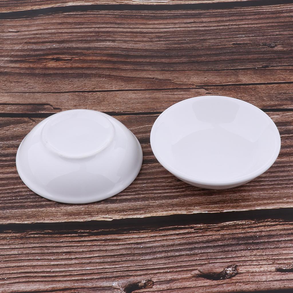 2Pcs Ceramic Oil Warmer Dish Burner Holder Cup Diffuser Replacement Parts for Electric Fragrance Diffuser