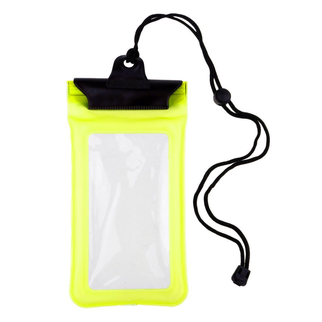 Universal Waterproof Phone Case Anti-Water Pouch Dry Bag Cover Pouch Holder with Swimming Pool Floating Chair