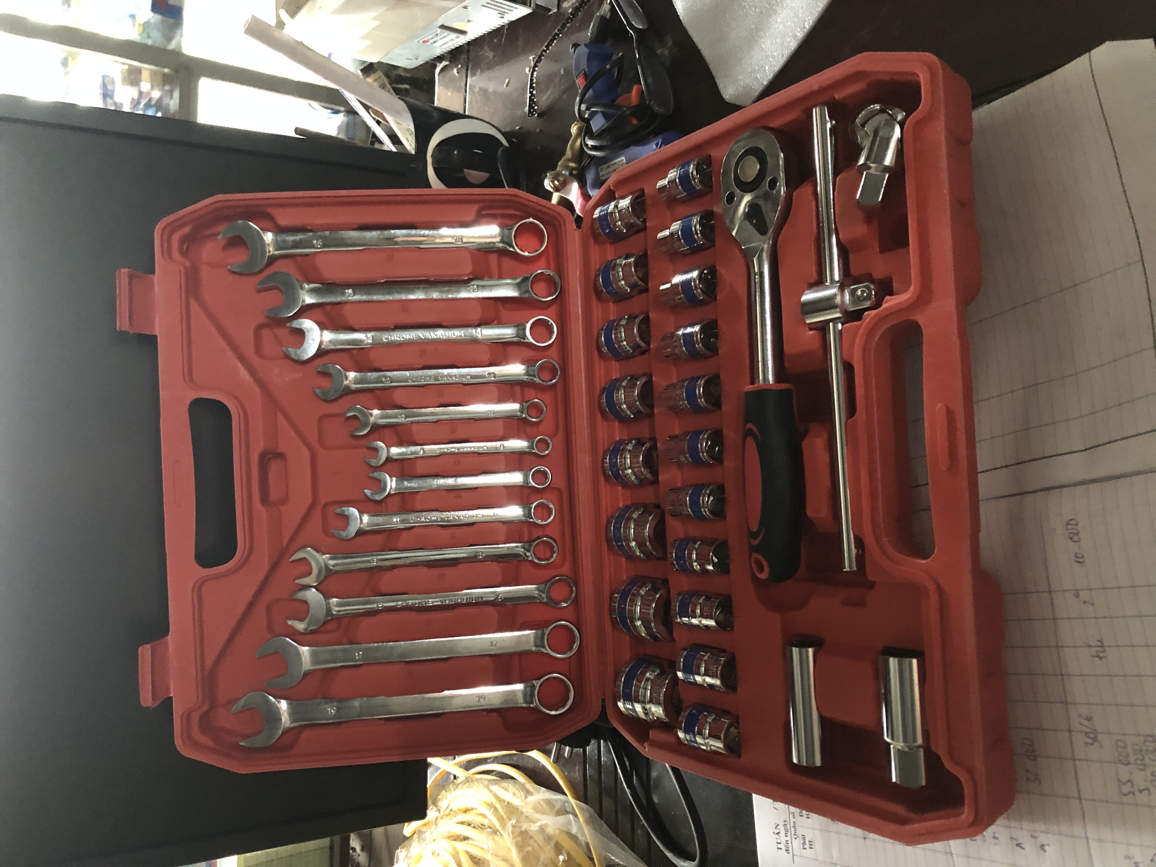 Bộ khẩu 37 chi tiết