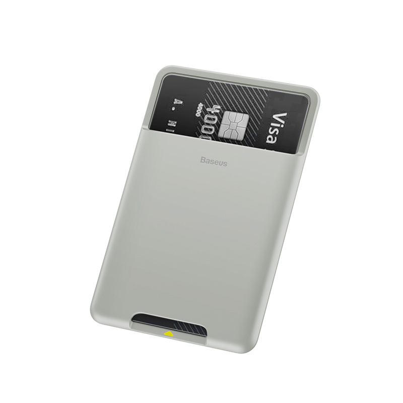 Túi ví Silicone Đựng Card/Tiền Dán Điện Thoại - Baseus chính hãng