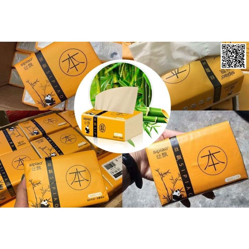 Giấy Ăn Gấu Trúc 3 lớp Siêu Dai, Mềm Mịn