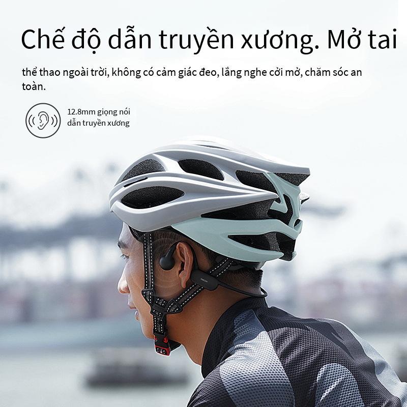 Phong cách mới nhất chế độ kép thể thao tai nghe bluetooth không dây dẫn truyền qua xương vòng năng động không phải tai nghe bluetooth trong tai loại treo phía sau