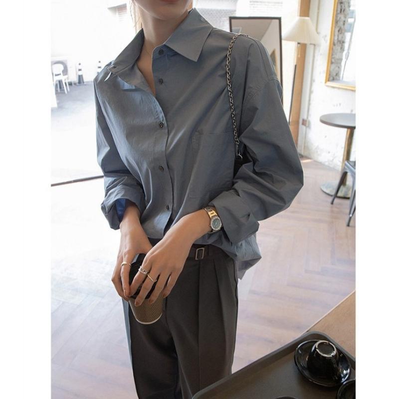 Áo sơ mi nữ tay dài, thiết kế kiểu Hàn Quốc, Áo công sở cao cấp màu tím nhẹ nhàng, chất liệu đẹp