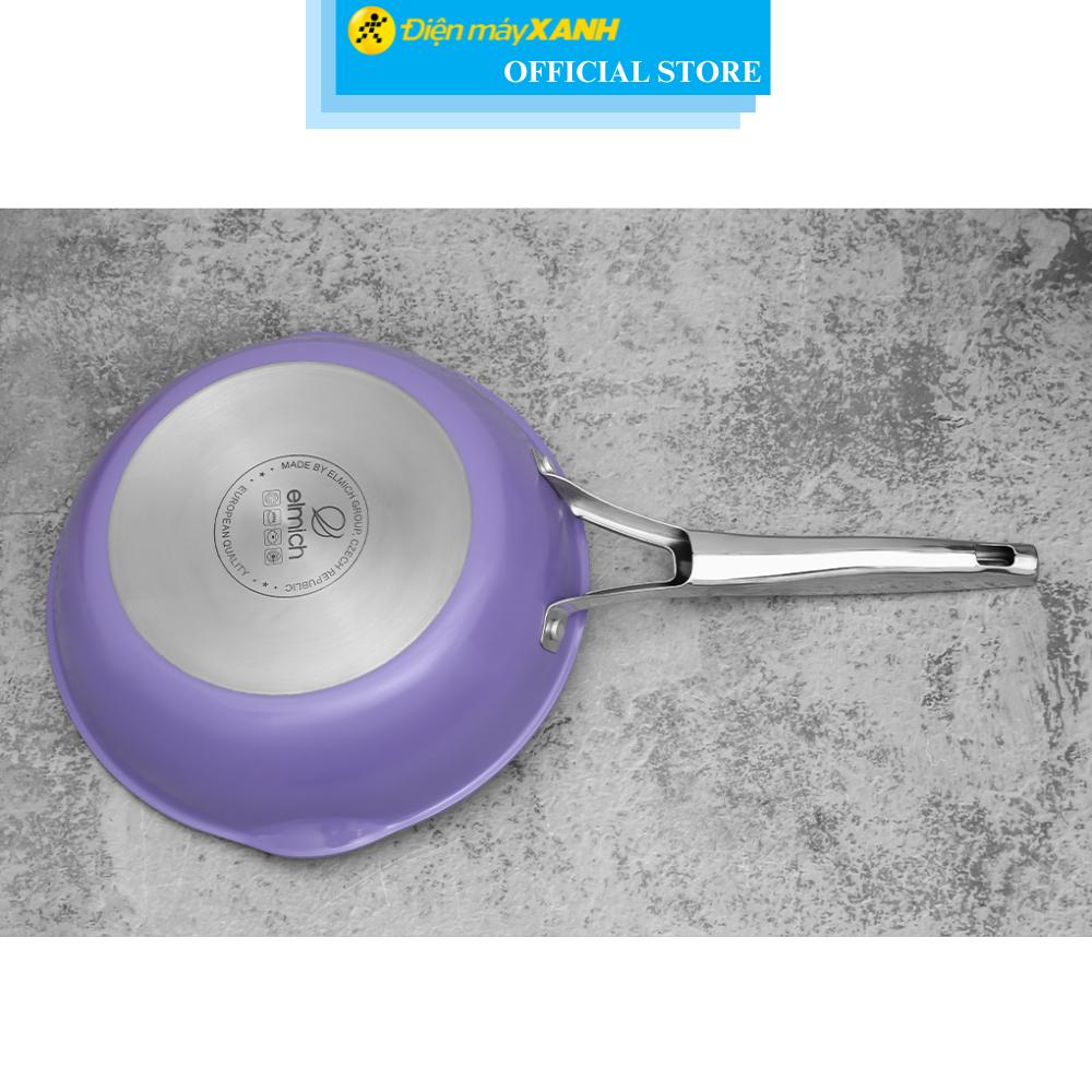 Chảo inox sâu chống dính vân đá đáy từ 24 cm Elmich Hera EL-8186