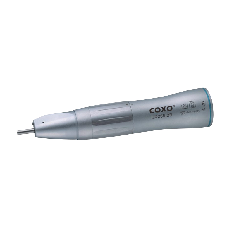 COXO CX235-2B 1: 1 Vòng màu xanh bên trong Cấp nước Nha khoa Tay khoan thẳng Nha khoa Tay khoan thẳng Dụng cụ nha sĩ