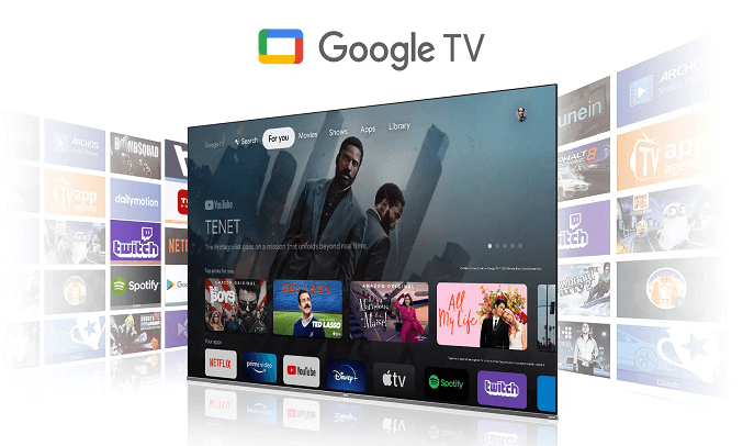 Google Tivi TCL 65 inch 65P638 - Hệ điều hành Google TV