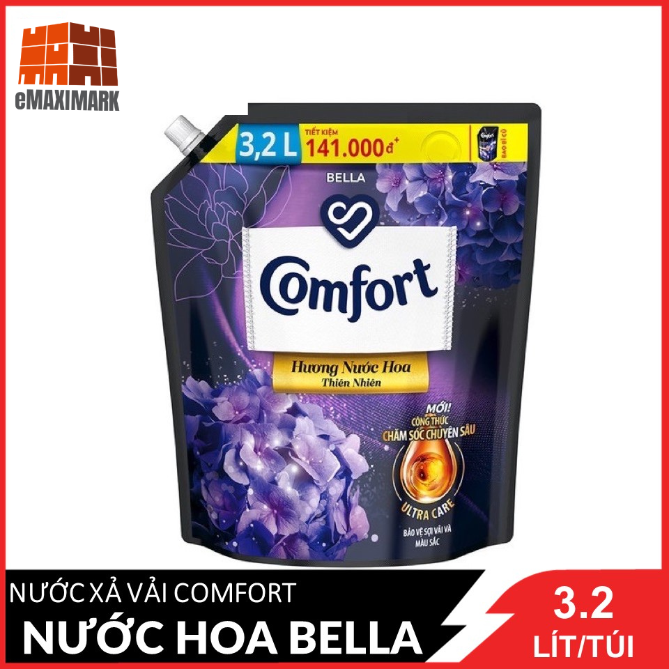 Comfort hương nước hoa Bella/Diệu kỳ 3,2L