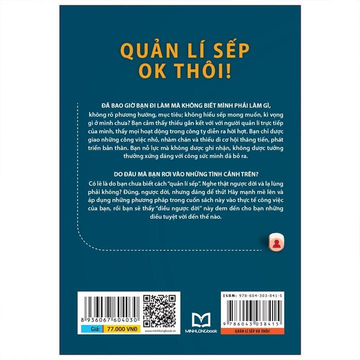 Sách: Quản Lí Sếp, Ok Thôi