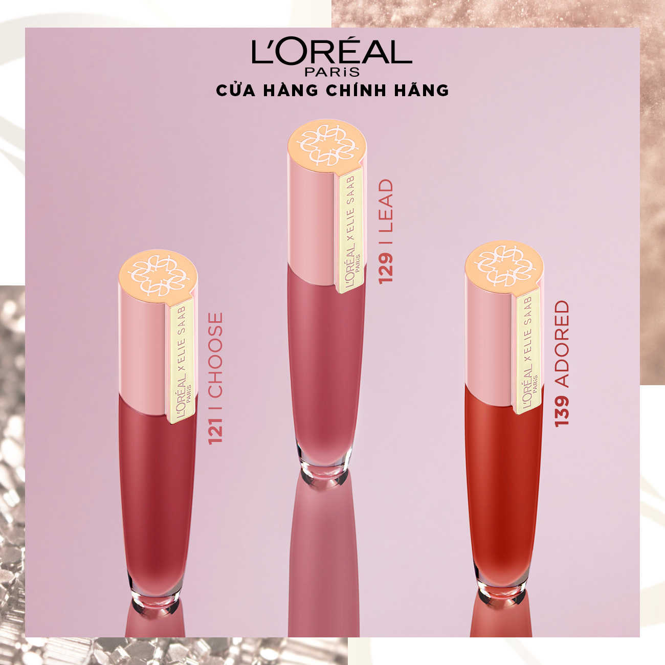 Son tint mịn lì cao cấp L’Oréal Paris Rouge Signature ELIE SAAB 7ml