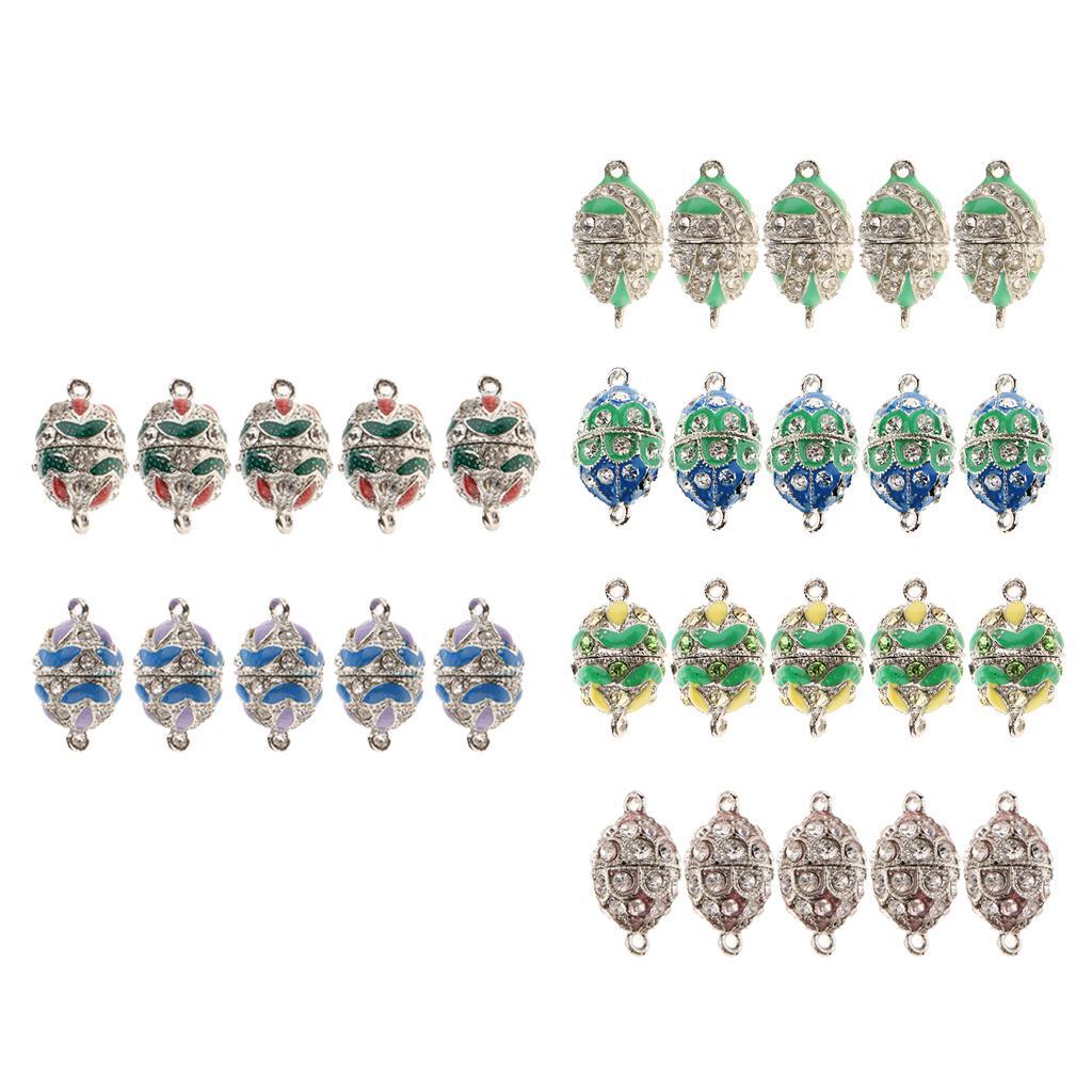 5 Pieces Magnetic Clasp Hook for DIY Necklace Bracelet Making