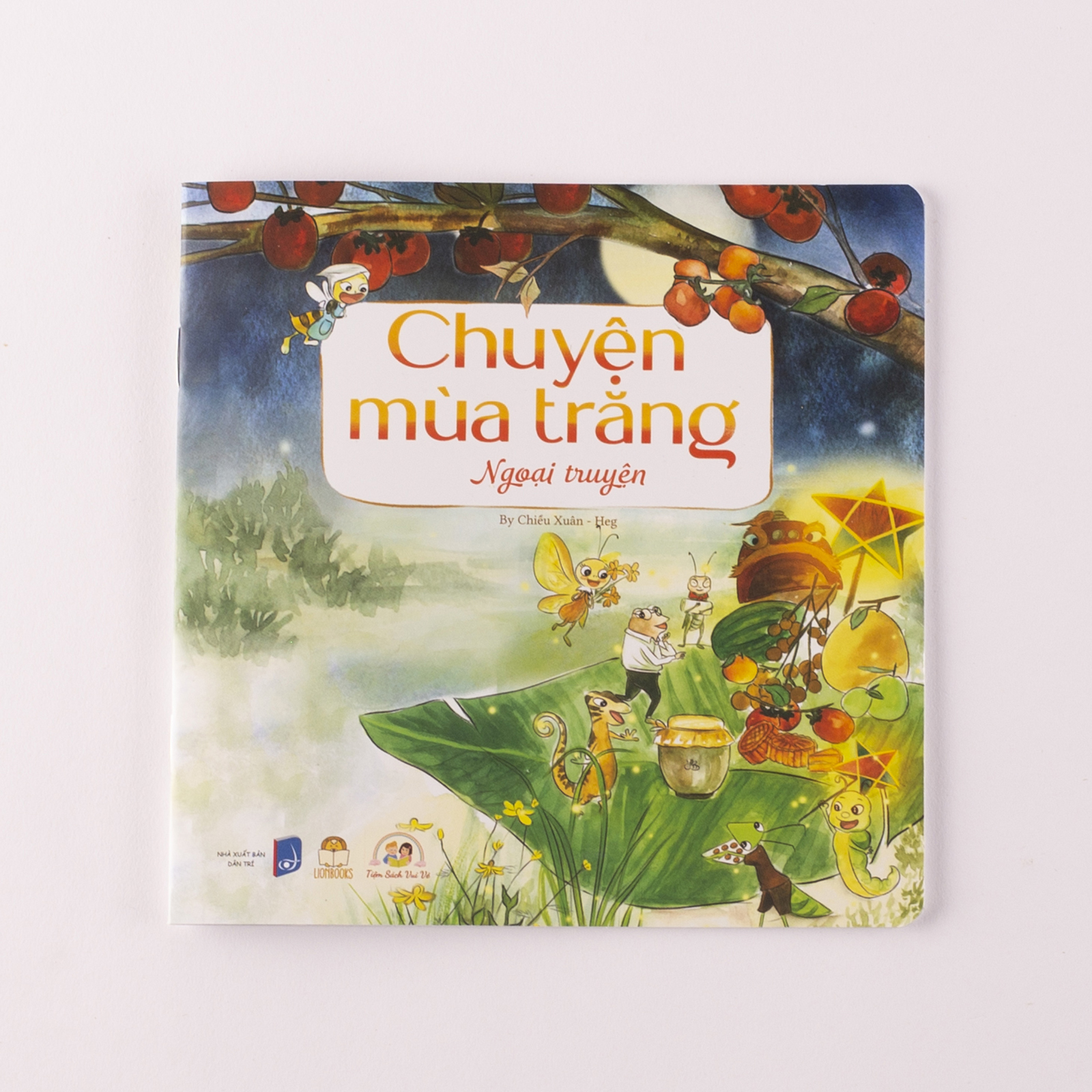 Set sách trung thu Chuyện Mùa Trăng bìa cứng song ngữ kèm cuốn Ngoại truyện và sticker dành cho bé mầm non, tiểu học