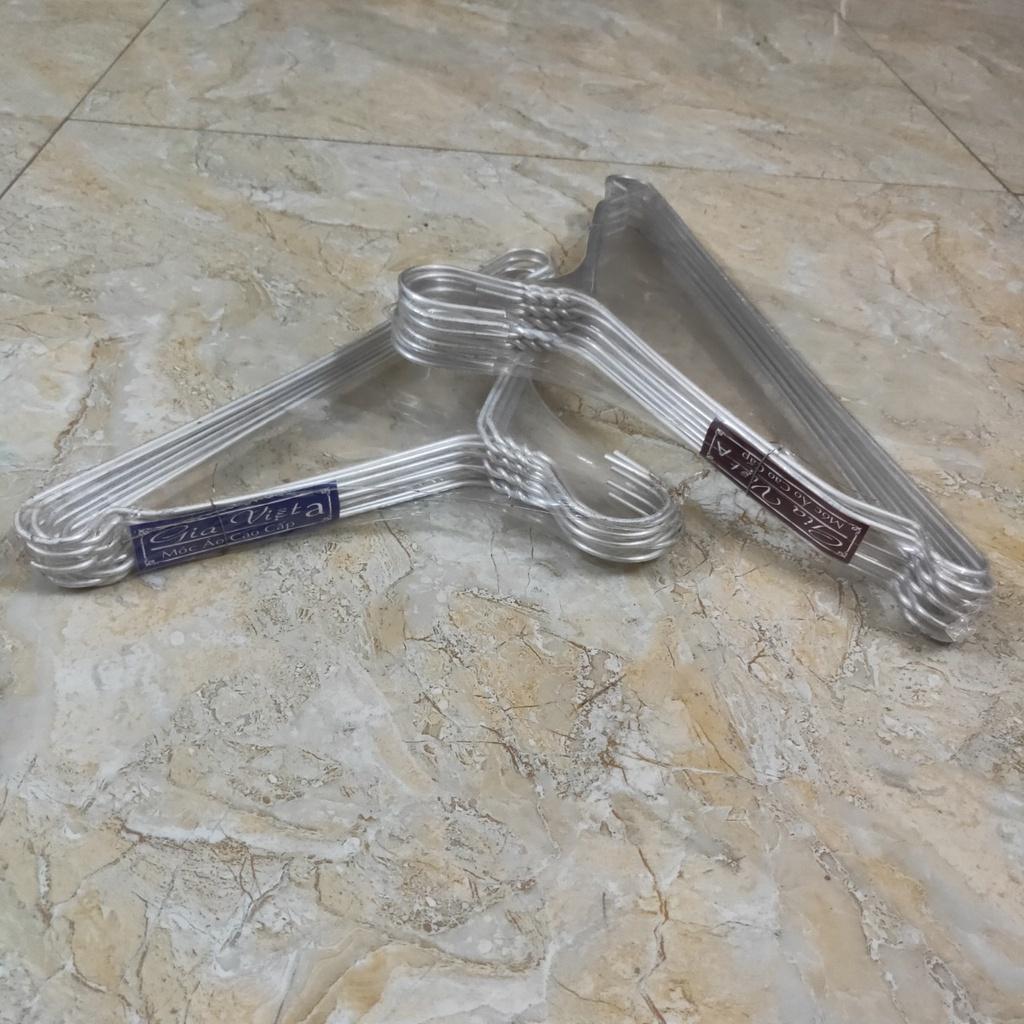 Bộ 10 móc treo phơi quần áo cho trẻ con và trẻ sơ sinh loại nhôm