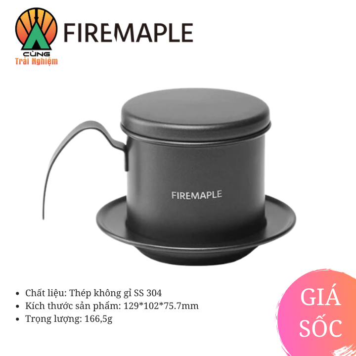 [CHÍNH HÃNG] Phin pha cà phê Việt Nam Orca của FireMaple