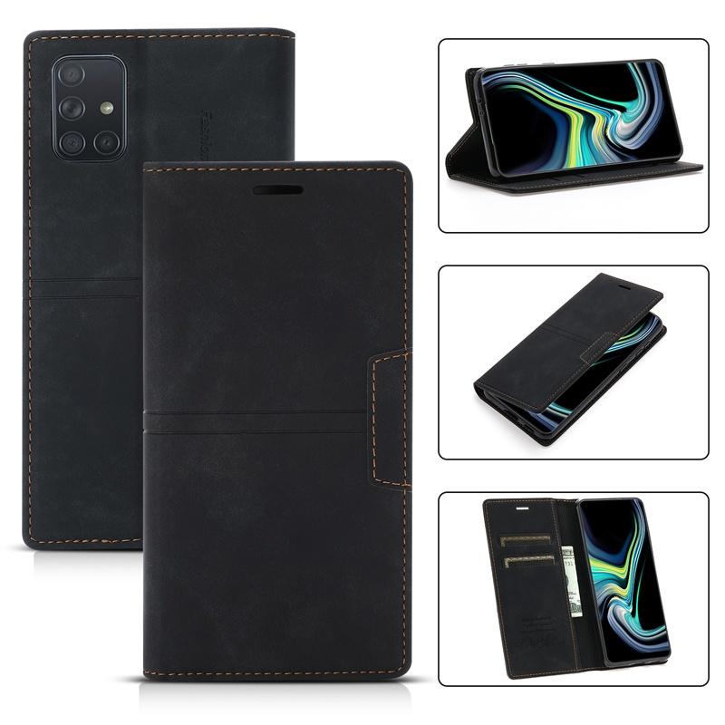 Ốp lưng điện thoại dạng ví da lật dành cho Samsung Galaxy A20E A31 A40 A41 A50 A51 A70 A71 4G