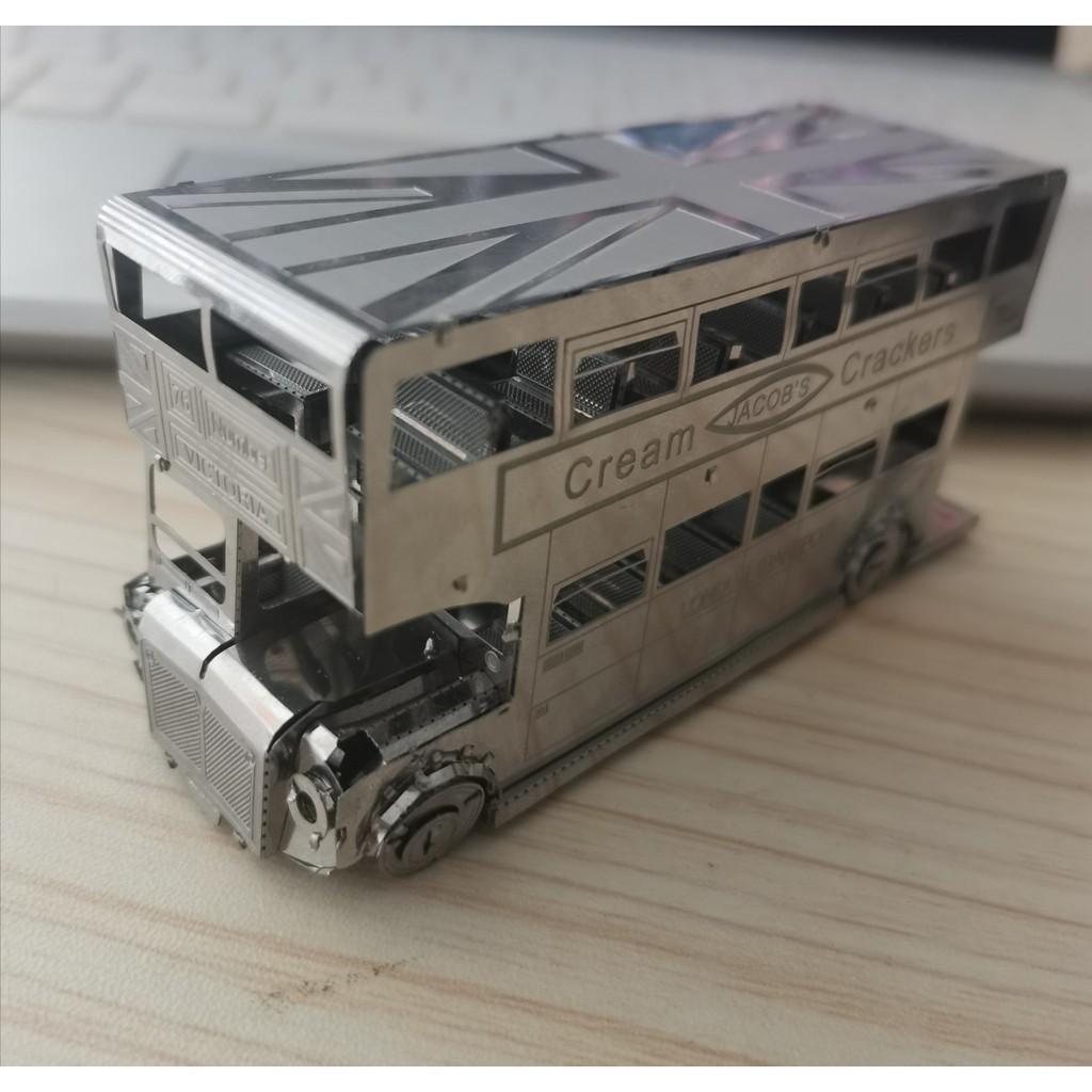 Mô Hình Lắp Ráp 3d Xe Bus 2 tầng - Luân Đôn