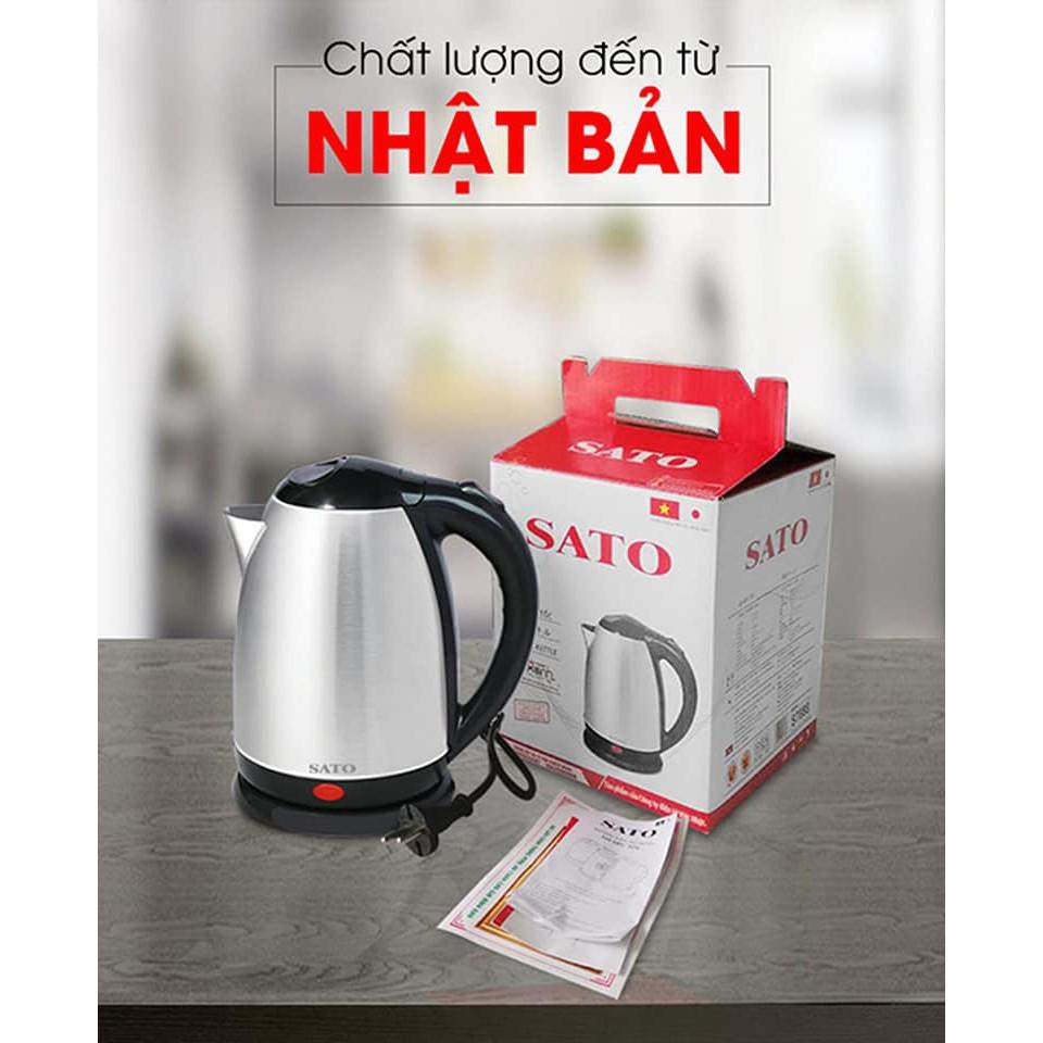 Ấm siêu tốc Inox SATO 17ST45