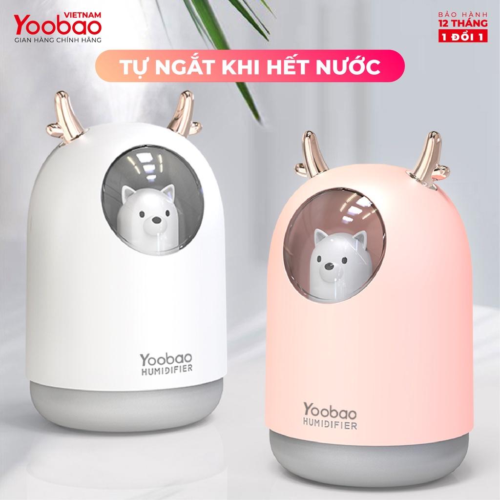 Máy phun sương tạo độ ẩm YOOBAO M106 giúp tạo độ ẩm bảo vệ chống khô da Dung tích 300ml - Hàng nhập khẩu