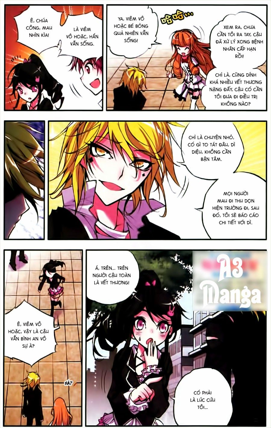 cấp độ phân liệt chapter 12 11