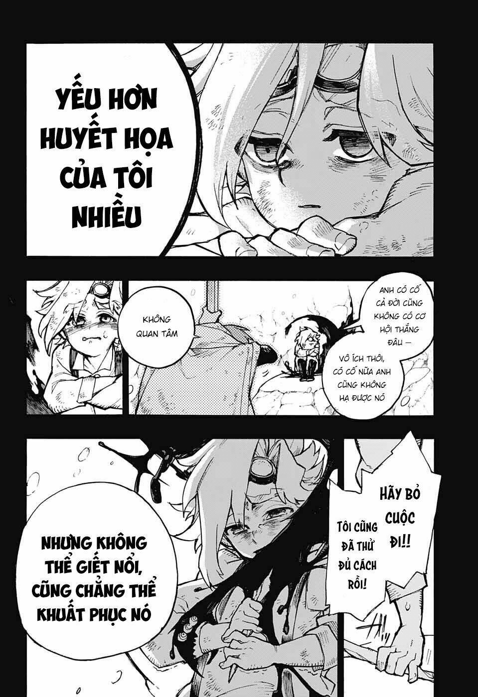 những bức họa quái dị của phù thủy chapter 21 32