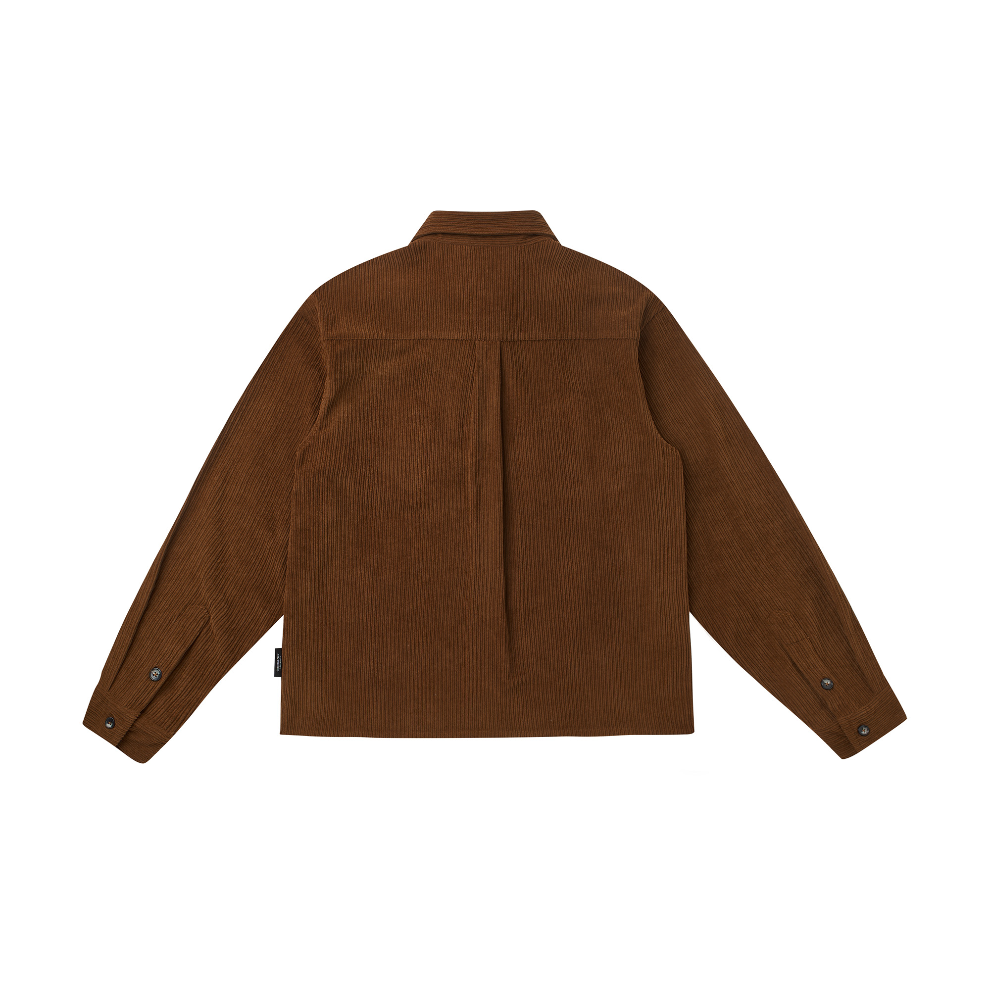 Áo Khoác DirtyCoins Love Corduroy Shirt Jacket - Brown