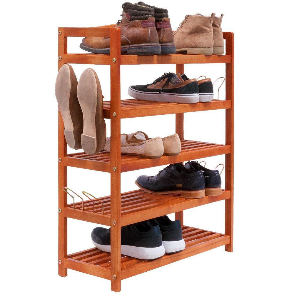 Kệ sách gỗ 5 tầng 60cm Eotygroup - Kệ gỗ để đồ 5 tầng đa năng
