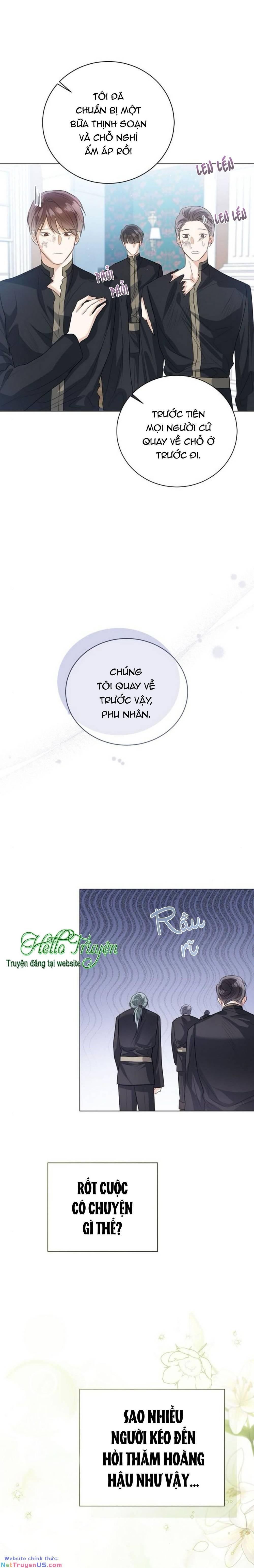 tôi sẽ từ bỏ vị trí hoàng hậu chapter 46.1 14