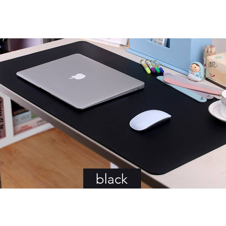Thảm da trải bàn làm việc 2 mặt cỡ 40 x 80 cm Deskpad - Hàng nhập khẩu