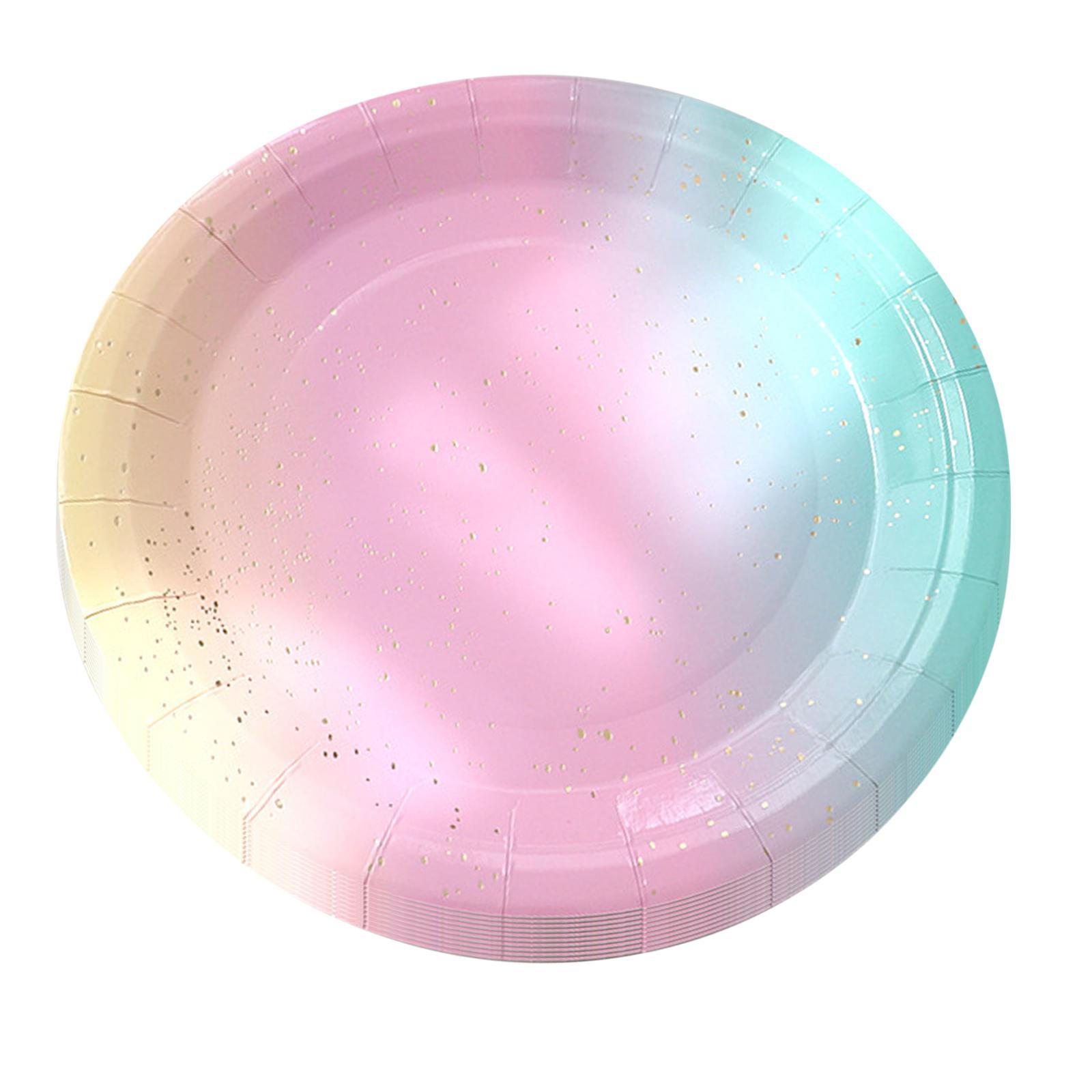 Dinnerware Set Paper Plates Banner Cups Tablecloths for Weddings Birthday