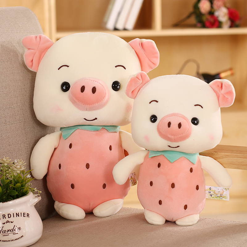 Gấu Bông Heo Trái Cây, Lợn Trái Cây Siêu Mềm Dễ Thương  (23cm---&gt;70cm) Vải Miniso 4 Chiều Êm Ái, Hàng Xịn Loại 1 Cao Cấp