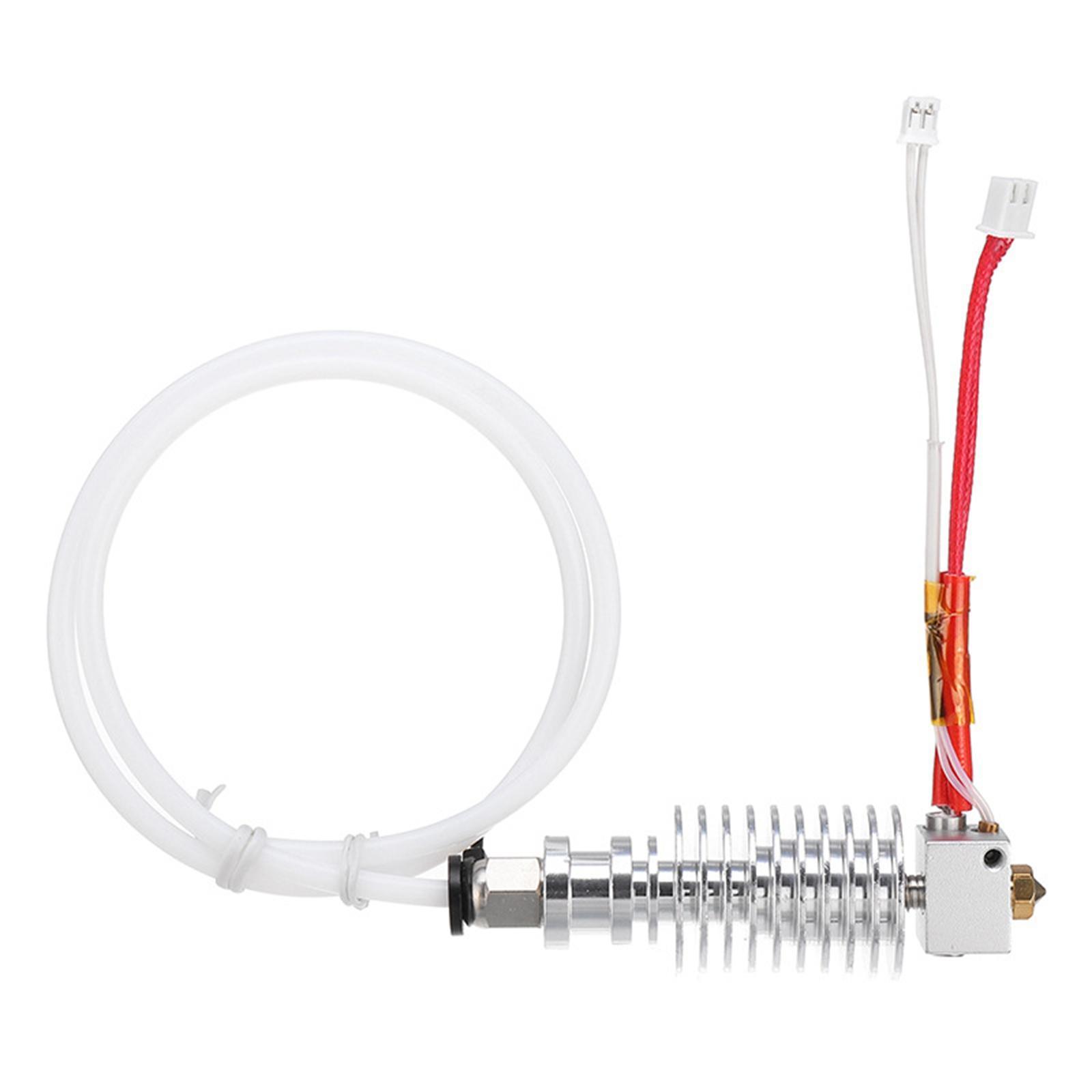 V5 Hot End Extruder Head Kit, 1.75mm 3D Printer Parts, 0.4mm Nozzles Hot End 12V 3D Printing, for i3 MEGA