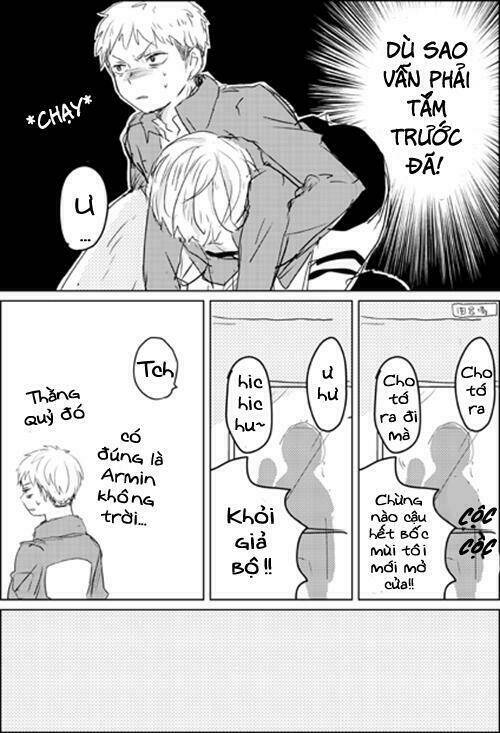 tấn công người khổng lồ - doujinshi jean kirstein chapter 17 4