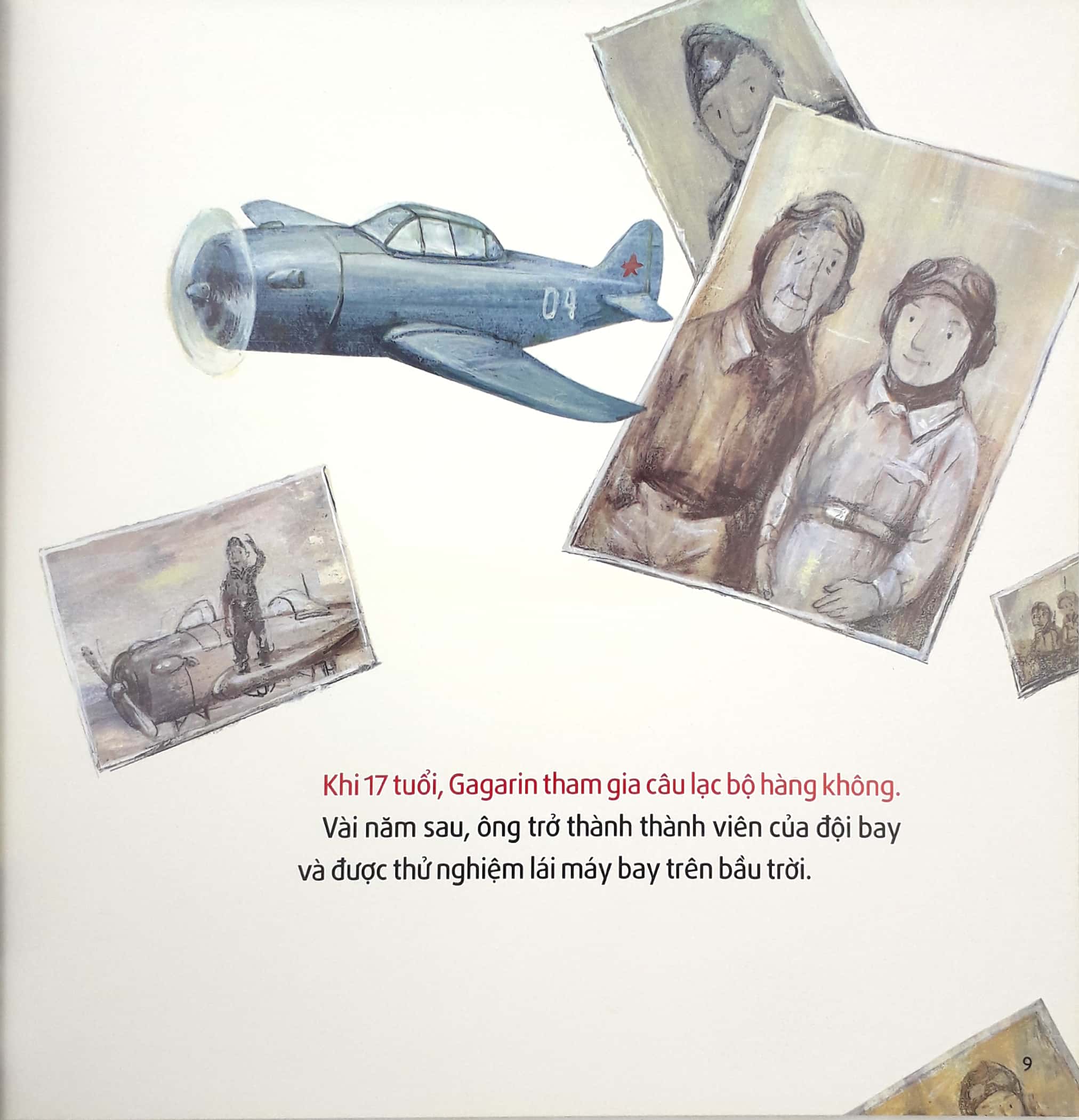 Tuyển Tập Truyện Tranh Danh Nhân Thế Giới - Yuri Gagarin - Người Đầu Tiên Bay Vào Vũ Trụ