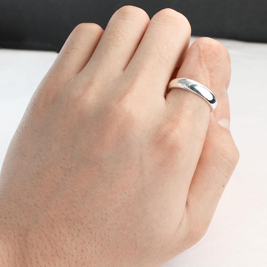 Nhẫn nữ Bạc Quang Thản thiết kế mặt trơn mo không đá chất liệu bạc cao cấp không xi mạ, QTNU63