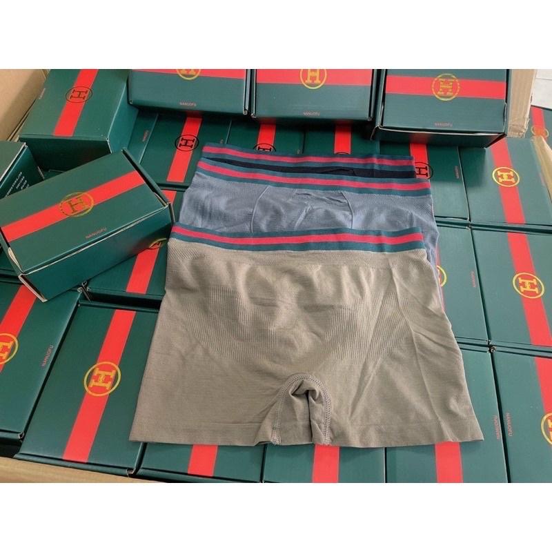 QUẦN SỊP XÌ ĐÙI NAM CAO CẤP QUẦN LÓT NAM ĐÙI LIHISU CO GIÃN 4 CHIỀU HỘP 3 CHIẾC freesize từ 50-75kg