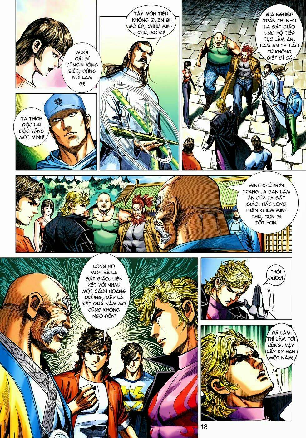 tân tác long hổ môn chapter 478 18