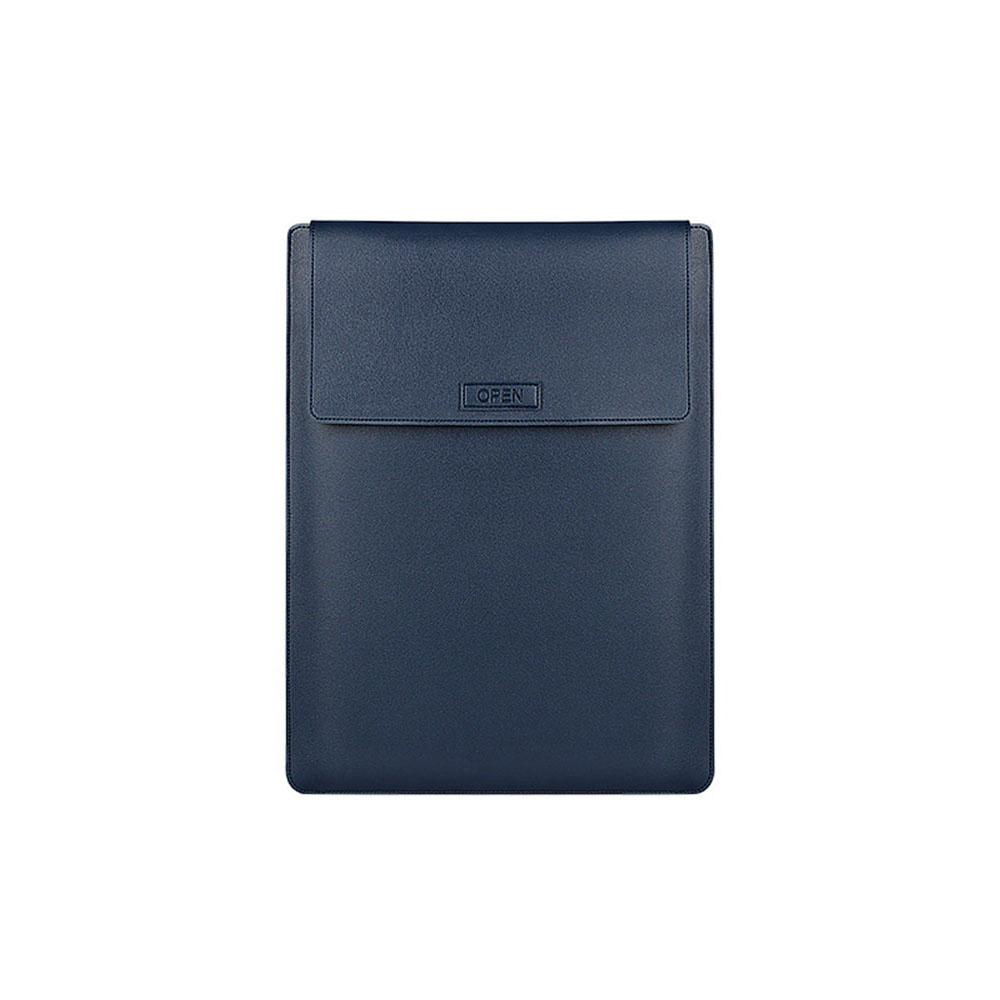 Da PU Laptop Đứng Cho Macbook Air Pro 13 15 2020 Máy Tính Xách Tay Nữ Tay Túi Cho Huawei ASUS HP Dell 13.3 14 15.4 Inch