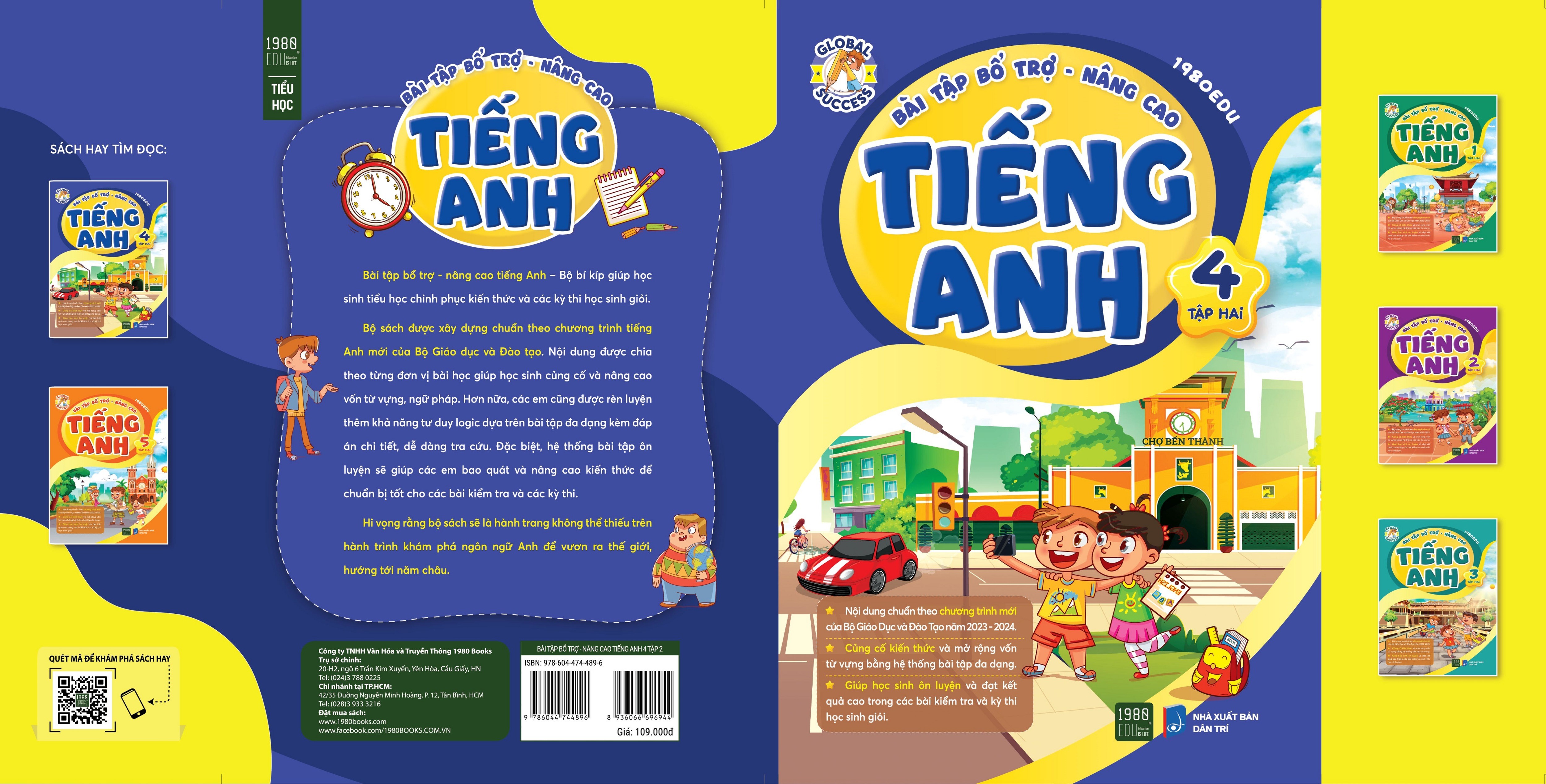 Bài Tập Bổ Trợ Nâng Cao Tiếng Anh Lớp 4 Tập 2