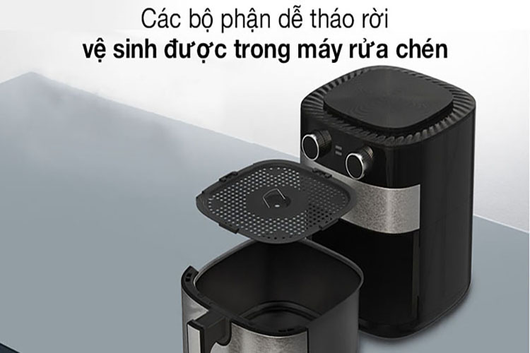 Nồi Chiên Không Dầu Sunhouse SHD4026 (6 lít) - Hàng Chính Hãng