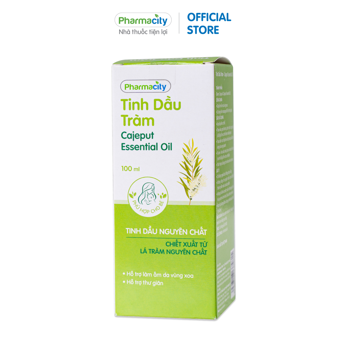 Tinh dầu tràm Pharmacity (Chai 100ml)