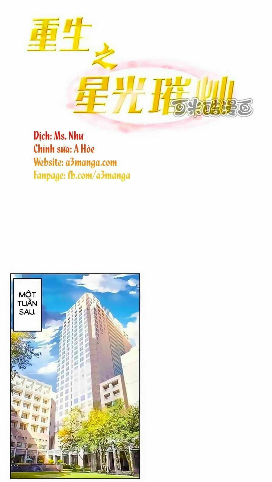 trọng sinh chi tinh quang thôi xán chapter 24 1