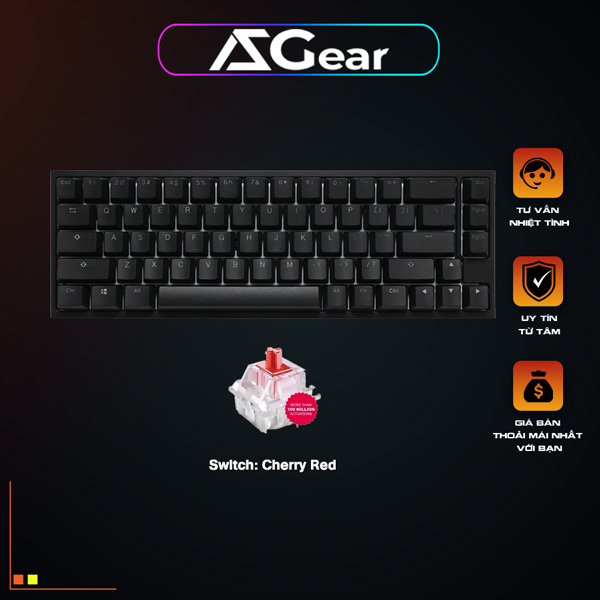 Bàn phím cơ Ducky One 2 SF RGB, Hàng chính hãng, Mới 100% Fullbox