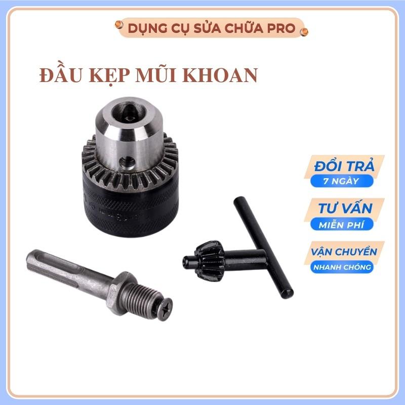 Đầu kẹp mũi khoan, đầu chuyển đổi máy khoan, máy đục bê tông