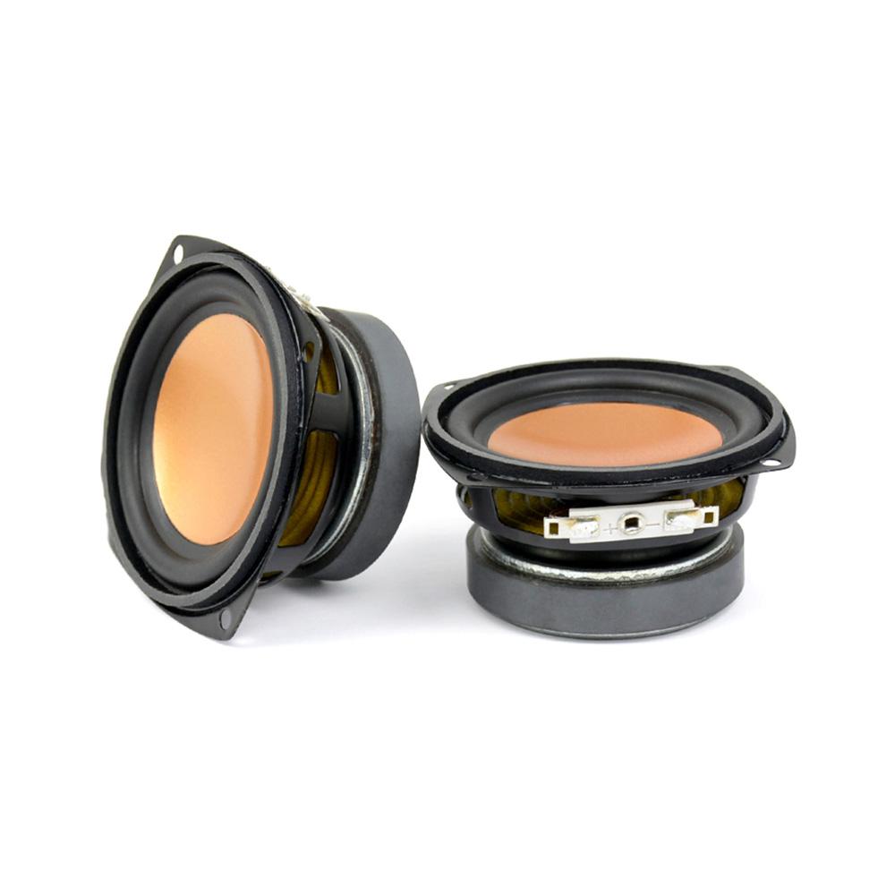 Aiyima 2pc 3 inch 4 ohm 20w loa âm thanh đầy đủ loa bass loa đa phương tiện Color: 8Ohm