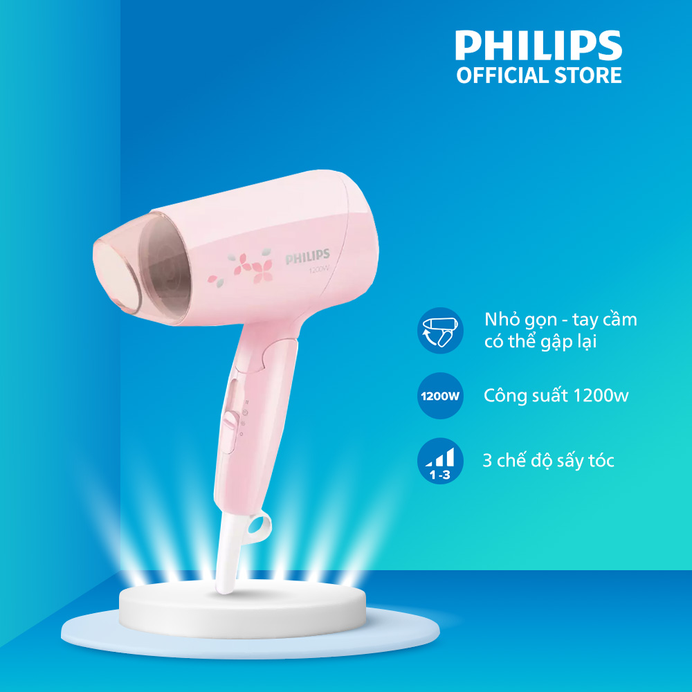Máy sấy tóc Philips BHC01000 - Dễ dàng chăm sóc tóc của bạn