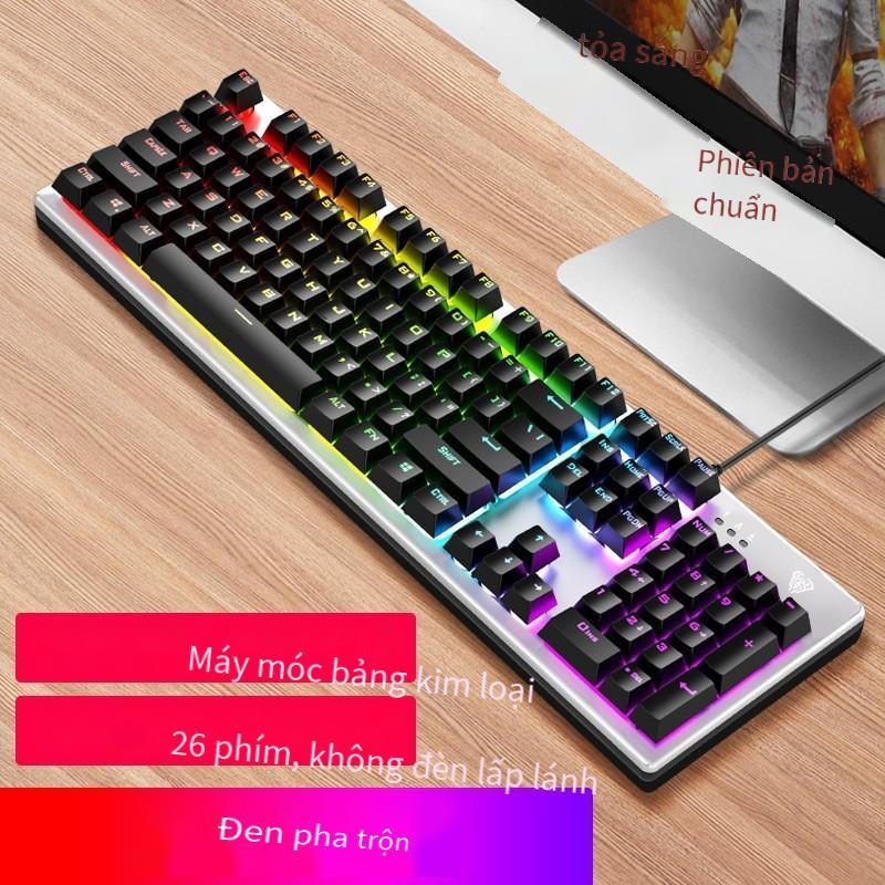 Bàn phím chuột trò chơi có dây Tarantula T200 thuận lợi nhất, bộ điều khiển kim loại cảm thấy phát quang cạnh tranh điện đa phương tiện, bộ chuột phím