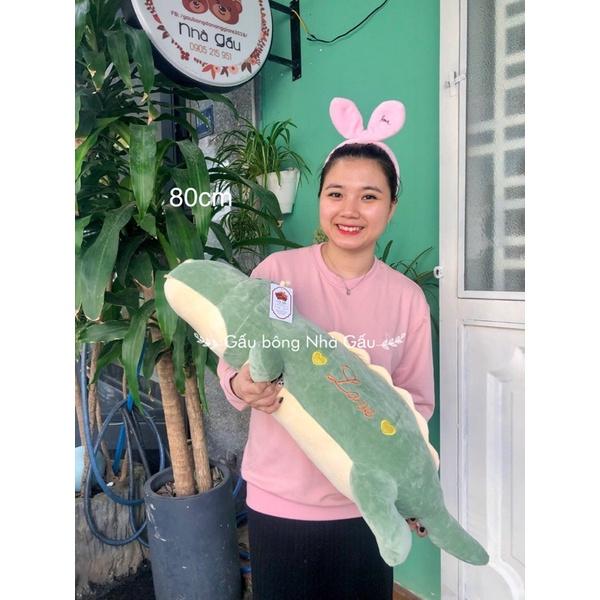 Gấu bông ôm khủng long Love dễ thương, cực mềm mịn
